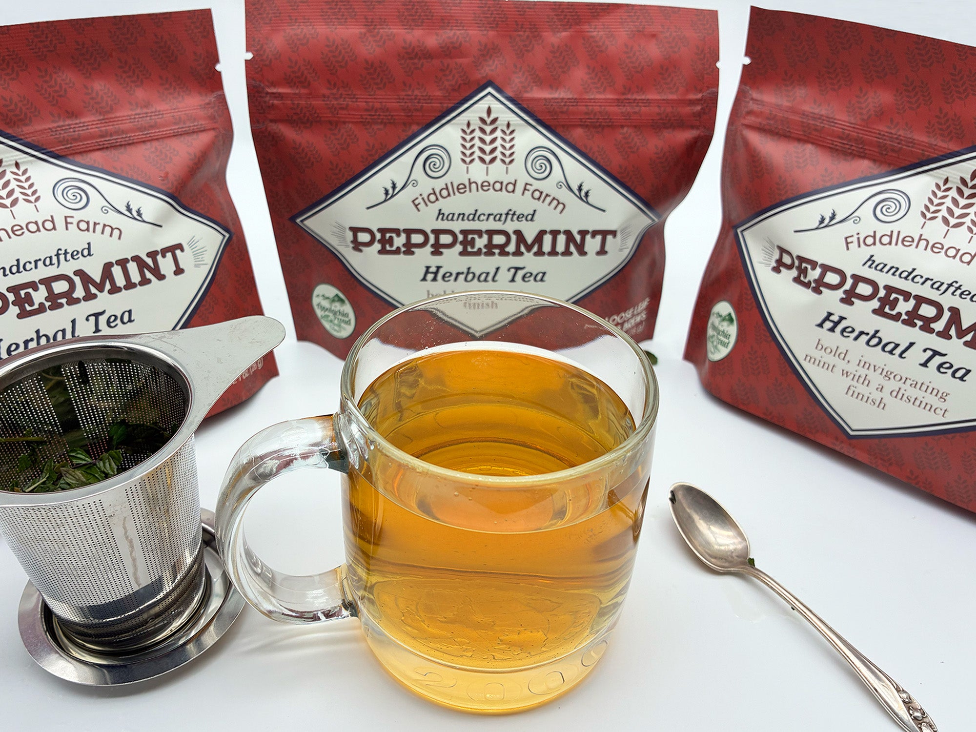 Peppermint | Loose-Leaf Teas & Infusers | Fiddlehead Farm | Columbia, Kentucky