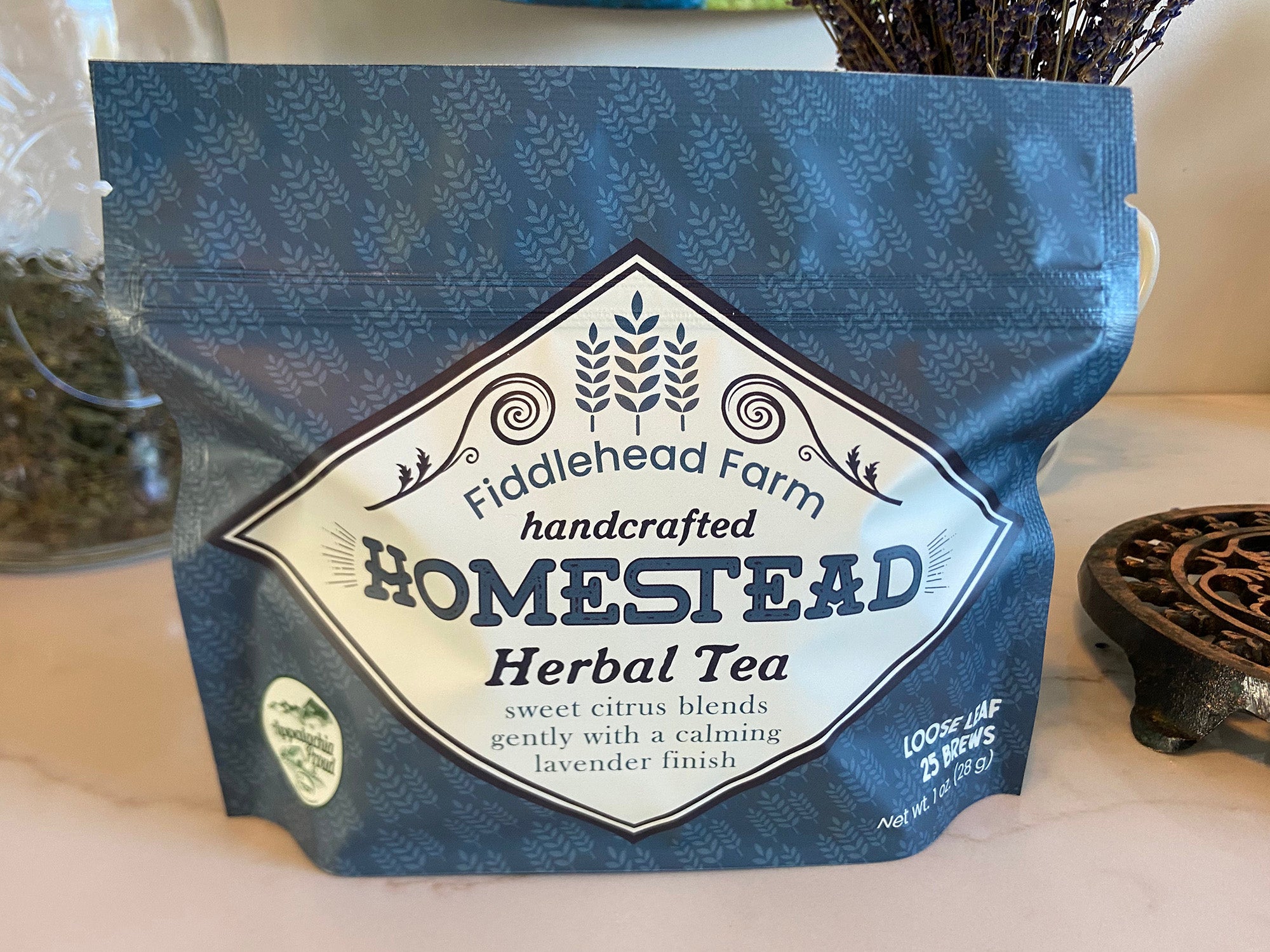 Homestead | Loose-Leaf Teas & Infusers | Fiddlehead Farm | Columbia, Kentucky