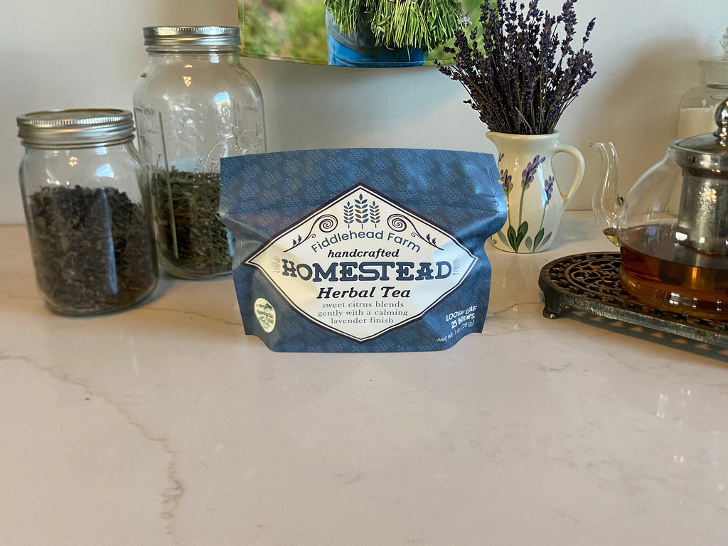 Homestead | Loose-Leaf Teas & Infusers | Fiddlehead Farm | Columbia, Kentucky