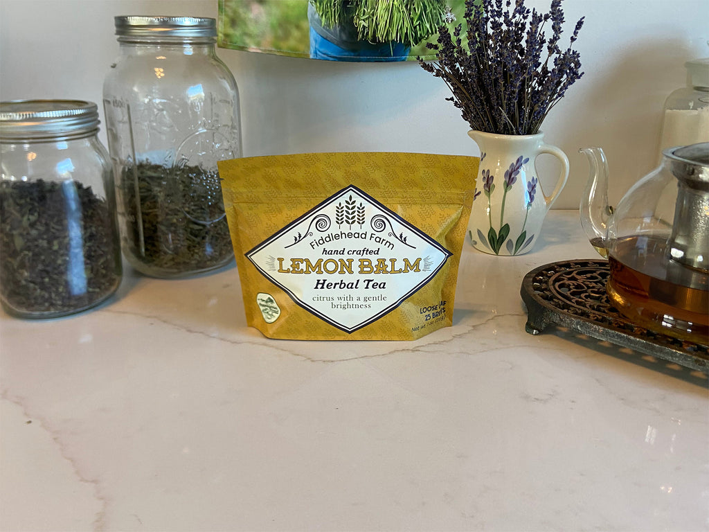 Lemon Balm | Loose-Leaf Teas & Infusers | Fiddlehead Farm | Columbia, Kentucky