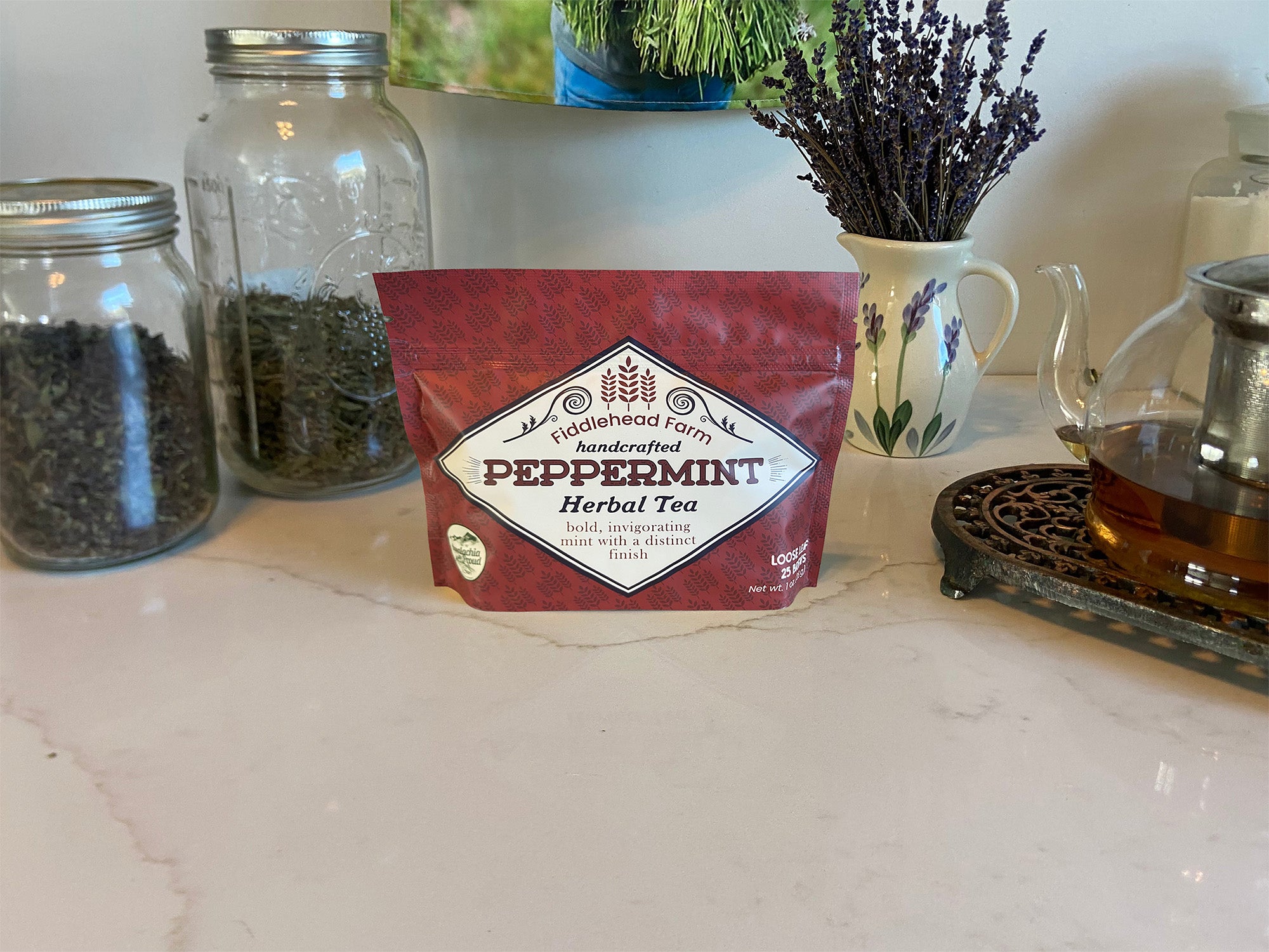 Peppermint | Loose-Leaf Teas & Infusers | Fiddlehead Farm | Columbia, Kentucky